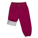 Jan & Jul Toddlers Girls Waterproof Fleece Snow Pants (Fleece-Lined: Wildberry, 3T)