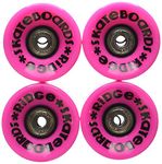 Ridge Skateboards Cruiser Skateboard Wheels - Pink, 59 mm