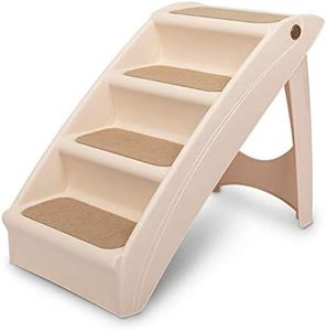 PetSafe CozyUp Folding Pet Steps - Large, Tan, Standard (PTV17-16883)