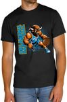 Oklahoma City Black Basketball Fan Mascot T-Shirt (3X-Large)