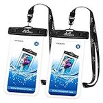 MoKo Waterproof Phone Pouch 2Pack, 