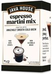 Java House Cold Brew Espresso Martini Mix, Ready to Use Liquid Coffee Concentrate Pods – 1.35 Fluid Ounces Each (Pack of 6, makes 12 cocktails)