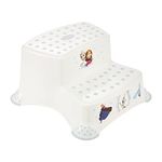 keeeper Frozen Two-step step stool, From approx. 3 to approx. 14 years, Anti-slip function, Igor, White