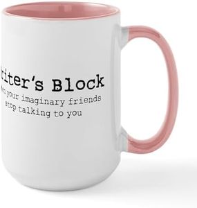 CafePress Writer's Block Large Mug 15 oz (444 ml) Ceramic Coffee Mug