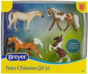 Breyer Horses Stablemates Pintos & Palominos Collection | 4 Horse Set | 1:32 Scale | 3.75" x 2.5" | Horse Toy | Model #6226