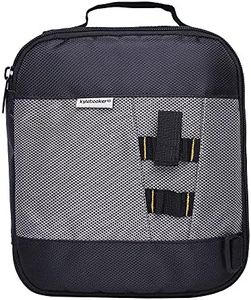 Kylebooker Soft Plastic Bait Storage Binders Organizer Saltwater Fishing Lure Leader Wallet Tackle Binder Bag (Black)