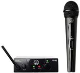 AKG WMS-S40SVA WMS40 Mini Dual Wireless Single Microphone Set, Black