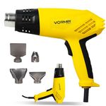 IBELL VORMIR VR HG20-50 Heavy Duty Heat Gun 2000W | Dual Temperature 50°C/600°C | Hot Air Blower for Paint Removal, Shrink Wrapping, Plastic Bending & DIY Applications- 12 months Warranty