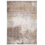 Distressed Warm Neutral Greige Living Room Area Rug Abstract Grey Beige Elegant Stain Resistant Carpet Versatile Kitchen Island Hallway Rugs 190cm x 280cm