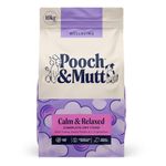 Pooch & Mutt - Calm & Relaxed Complete Dry Dog Food Grain Free (Regular Sized Kibble), for Calming Hyperactive or Anxious Dogs, Turkey and Sweet Potato, 10kg (packaging may vary)