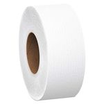 Scott Essential Jumbo Roll (JR) Commercial Toilet Paper (07223), 1-PLY, White, 12 Rolls/Case, 2,000' / Roll