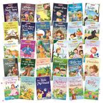 Set of 30 Classic Tales, Favourite & Bedtime Story Books | English Short Stories for 3+ | Pinocchio,Three Little Pigs, Aladdin, Jungle Book, Snow White & Others