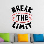 Decal O Decal 'Break The Limit Motivational Quotes' Wall Stickers