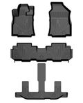 Mixsuper Custom Fit for Floor Mats 2019-2023 Subaru Ascent (ONLY Fits Models with 2nd Row Bucket Seats) All Weather Floor Liners Durable 1st & 2nd & 3rd Row Mat Liner Set