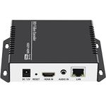 URayCoder 4K H.265 H.264 HDMI to IP Video Streaming Encoder with RTSP RTMP SRT UDP ONVIF HLS, HD Streamer for IPTV or Live Broadcast on YouTube Facebook Wowza and Other Servers