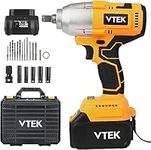 VTEK Brushless Impact Wrench 1/2 In