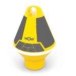 Wow World of Watersports Wow-Sound 19-9000, Buoy, Bluetooth Floating Speaker, Waterproof, 360 Degree Sound, 20 Hour Battery, LED Multi-Color Light