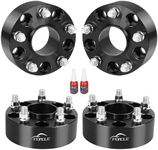 2 inch 5x5 Hubcentric Wheel Spacers for 2018-2024 Wrangler JL/JLU, 2019-2024 Gladiator JT, 5x127mm Forged Wheel Spacer with 14x1.5 Studs & 71.5mm for 2011-2024 Grand Cherokee WK2 Durango