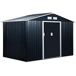 Outsunny 9' x 6' Outdoor Storage Sh