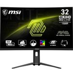 MSI MAG 321CUP 315 Inch UHD Curved Gaming Monitor - 1500R 3840 x 2160 VA Panel, 160Hz - 1ms, Adaptive-Sync - DP 14a, USB Type-C (DP alt, w- 15W PD), HDMI 21 CEC