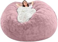 LASOUK Giant Fur Bean Bag Chair Cov