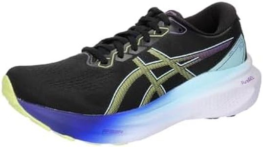ASICS Kayano 30 Hombre Zapatos para Correr, Negro Black Glow Yellow, 40 EU