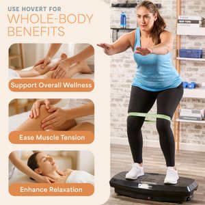 LifePro Hovert 3D Vibration Plate – Full Body Exercise Machine