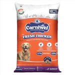 Carniwel Dry Dog Food with Fresh Chicken | Natural Ingredients for Optimal Skin & Coat Health | Highly Palatable | Supports Joint Health | Tailored, Premium Nutrition for Large Dogs, Adult 10 kg