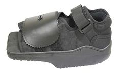 OrthoBrace Deluxe Post Op Heel Weight Bearing Surgical Shoe - Ideal for Toe Operations, Hallux Valgus, Ulcers, Hammer Toe and Bunions. (Small (UK Shoe Size 5-6))