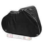 Team Obsidian: Bike Covers | Styles - Outdoor Storage or Transportation/Travel | Waterproof, Heavy Duty, 600D, 300D, or 210D Oxford Ripstop Materials | Sizes L, XL, XXL for 1,2 or 3 bikes