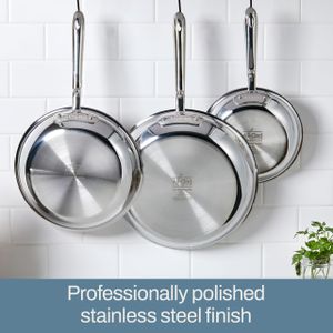 All-Clad D3 10-Piece Stainless Steel Cookware Set