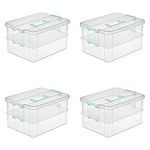 Sterilite Stack & Carry 2 Layer Box