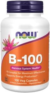 NOW Foods B-100, 100 Capsules (Pack Of 2)