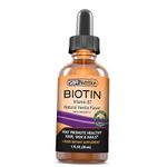 SBR Nutrition Biotin Liquid Drops, 5000mcg per Serving (60) 1.0Fl.oz (30ml) Vanilla