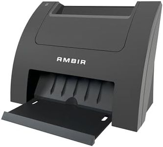 Ambir Card Scanner PS670ST-AS High Speed Single Sided Vertical USB Powered Card Scanner for Windows PC