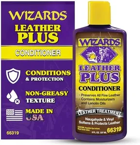 Wizards 3004.3284 66319 Leather Plus Leather Conditioner - 8 oz.