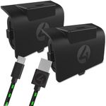 4Gamers SX-C8 X Twin Play & Charge Battery Pack for Xbox - Black