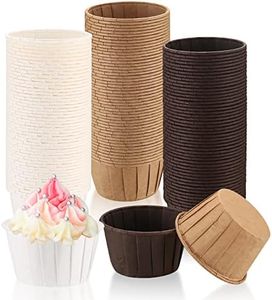 150 Pièces Moules en Papier à Cupcake et Muffins, Caissettes en Papier Résistant à L'huile pour Cupcakes Muffins Dessert Fête Mariage Halloween Fête Anniversaire