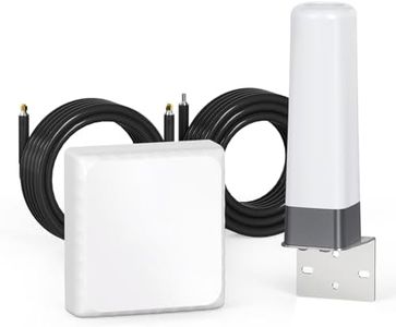 INVCALL Cell Signal Booster for Home at&t Verizon T-Mobile - Latest T10 Tower Cell Phone Booster Band 2/4/5/12/13/17/25 Designed for Weak Signal Areas Cell Phone Control 70dB Adjustable Gain
