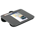 LapGear Compact Lap Desk - Charcoal - Fits up to 13.3 Inch Laptops - Style No. 43105