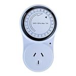 Leona Co 24 Hour Timer Outlet, Time