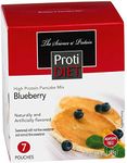 ProtiDiet High Protein Pancake Mix | Blueberry | 7 Servings/Box by ProtiDiet, Low Calorie, Low Carb Pancake Mix for Weight Loss or Diet