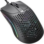 Glorious Model O V2 - Lightweight Gaming Mouse (Wired/Black) FPS Mouse w/ 26,000 DPI, 26K Sensor, 5 Programmable Buttons, High-Speed Gaming Accessories, Wired Mouse for PC & Laptop, Ergonomic, RGB