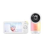 VTech 1080p Smart WiFi Remote Access 360 Degree Pan & Tilt Video Baby Monitor with 5” HighDefinition 720p Display, Night Light, RM5766HD