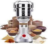 Goldtouch 550g Grain Mill Grinder 2000W Electric Stainless Steel Grain Grinder High-Speed Pulverizer Powder Machine for Dry Wheat, Oats, Corn, Pepper and Coffee Beans (550g Stand Type)