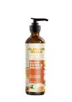 Glamour World Ayurvedic Glow Shine & Bright De-Tanning Body Scrub I Gel textured body scrub helps remove suntan, leaves skin radiant and smooth I Enriched with Orange,Papaya,Tomato