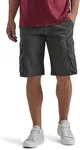 Wrangler Men's Authentics Premium Cargo Short, Anthracite Twill, 34