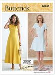 Butterick Misses' Flare Dress, Code