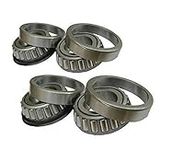 x4 wheel bearings (For 2 hubs) 44643/10 44643L/10 Seal, Trailers, 44643, 1"