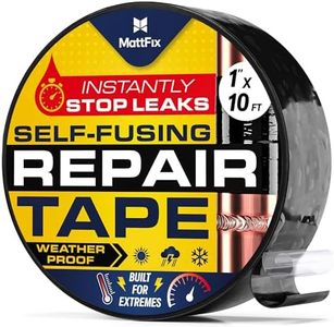 Self Fusing Silicone Tape – 1"x10’ – Waterproof Tape for Emergency Repairs